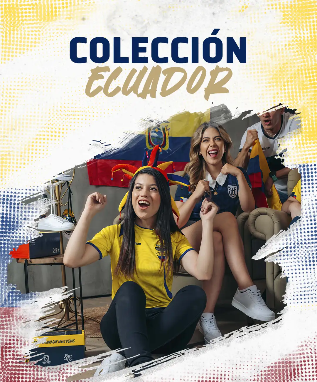 Colección Ecuador - Calzado oficial como auspiciantes FEF